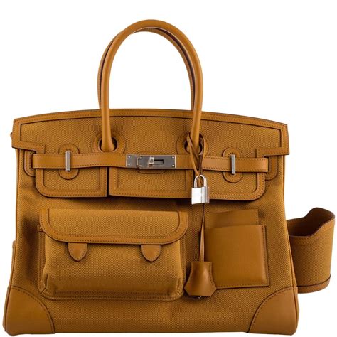 sac hermes birkin cargo prix|Hermes Birkin leather bags.